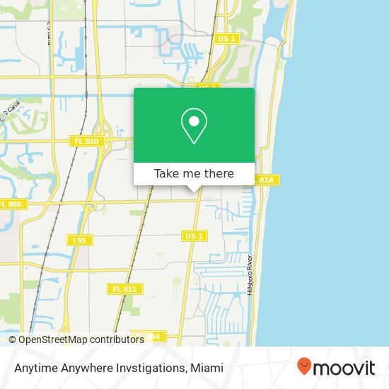 Anytime Anywhere Invstigations map