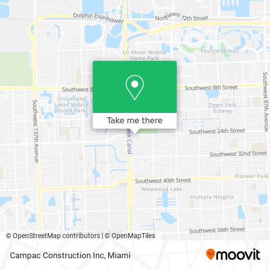 Campac Construction Inc map