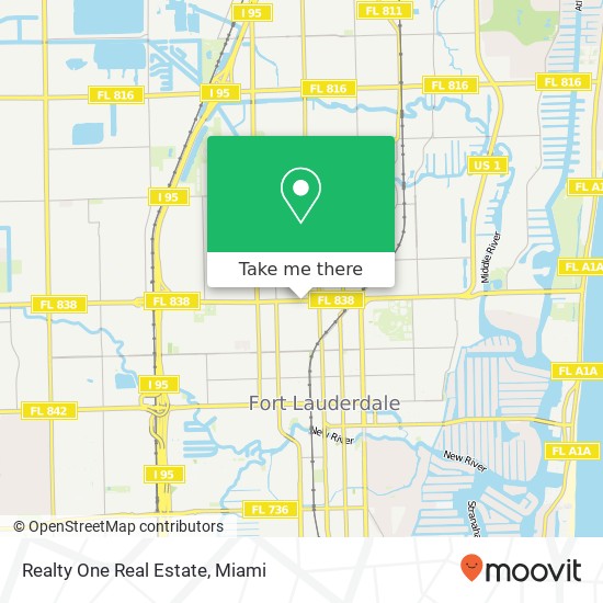 Realty One Real Estate map