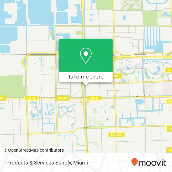 Mapa de Products & Services Supply