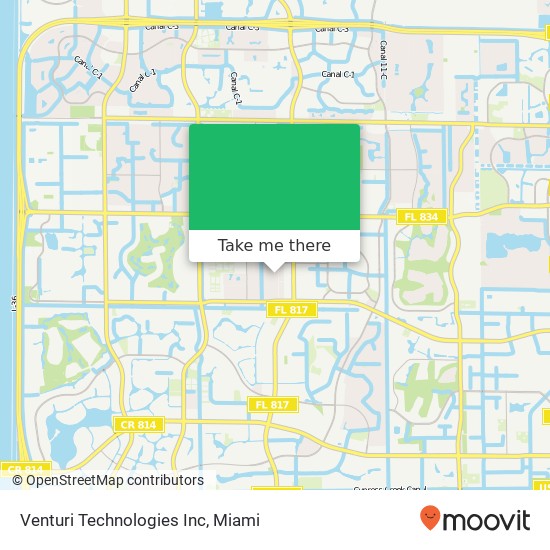 Mapa de Venturi Technologies Inc