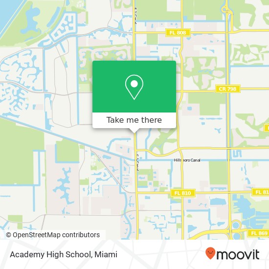 Mapa de Academy High School