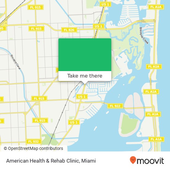 Mapa de American Health & Rehab Clinic