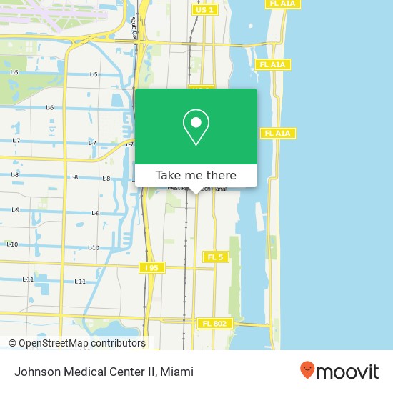 Mapa de Johnson Medical Center II