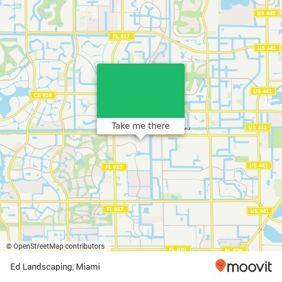 Ed Landscaping map