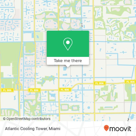 Mapa de Atlantic Cooling Tower