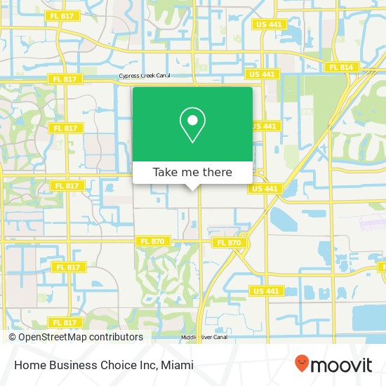 Home Business Choice Inc map