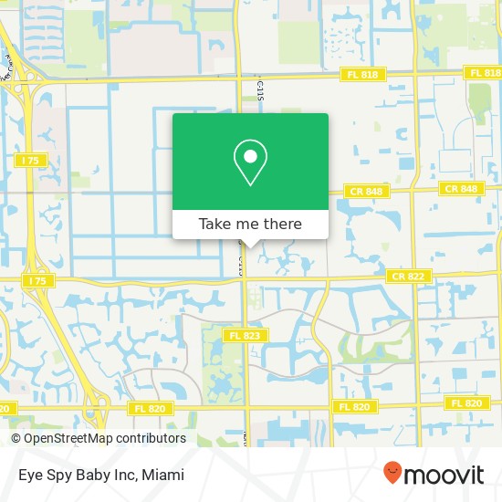 Eye Spy Baby Inc map