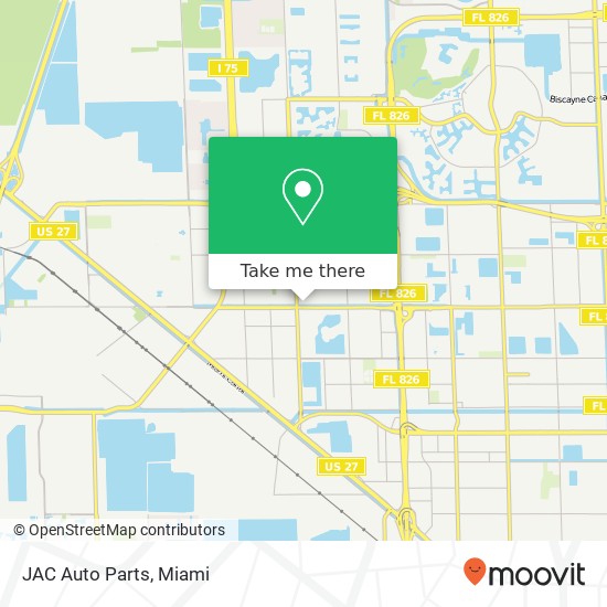 JAC Auto Parts map