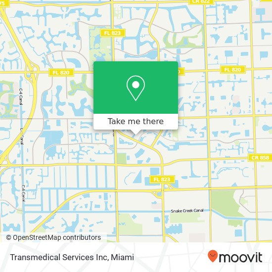 Transmedical Services Inc map