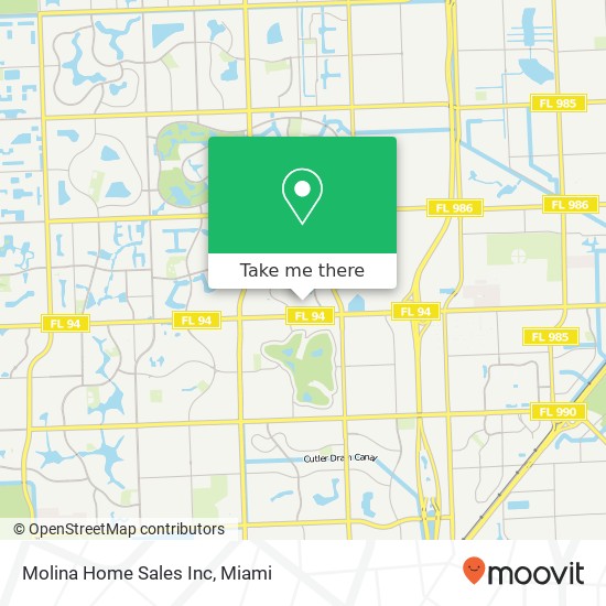Molina Home Sales Inc map