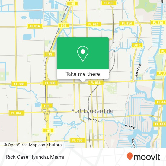 Rick Case Hyundai map