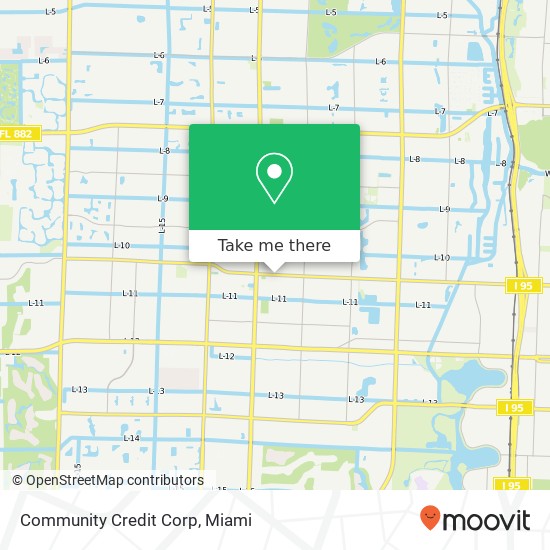 Community Credit Corp map