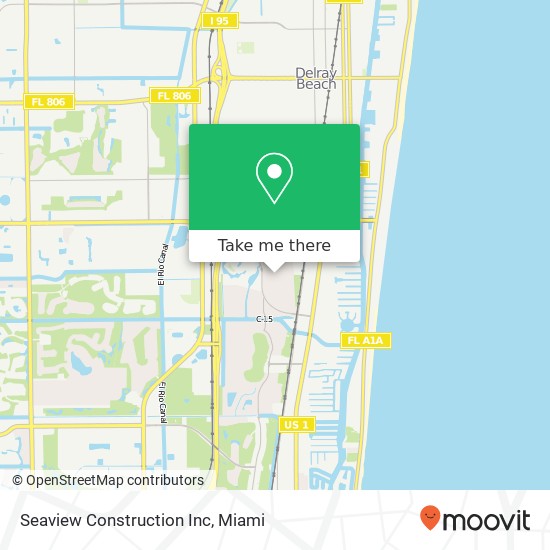 Seaview Construction Inc map