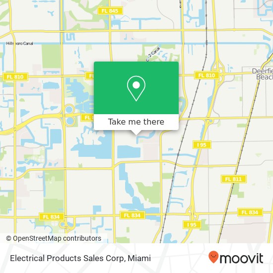 Electrical Products Sales Corp map