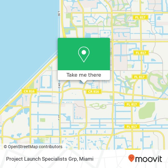 Project Launch Specialists Grp map