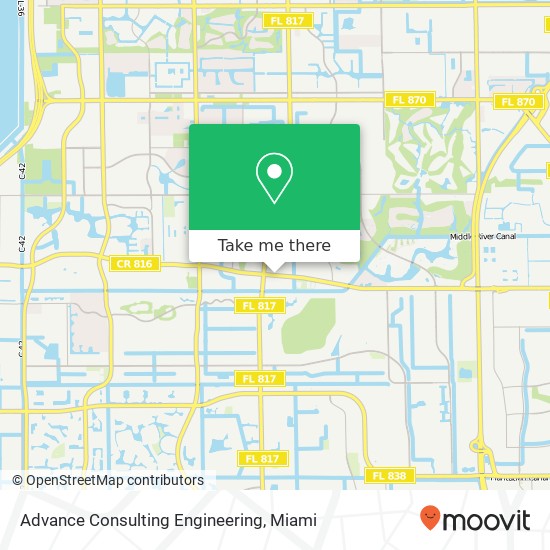 Mapa de Advance Consulting Engineering