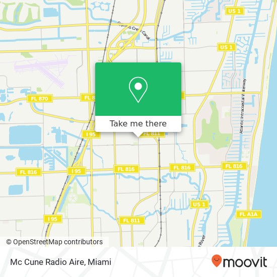 Mc Cune Radio Aire map