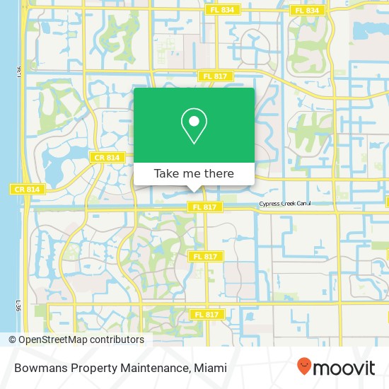 Bowmans Property Maintenance map