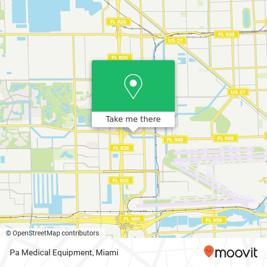 Mapa de Pa Medical Equipment