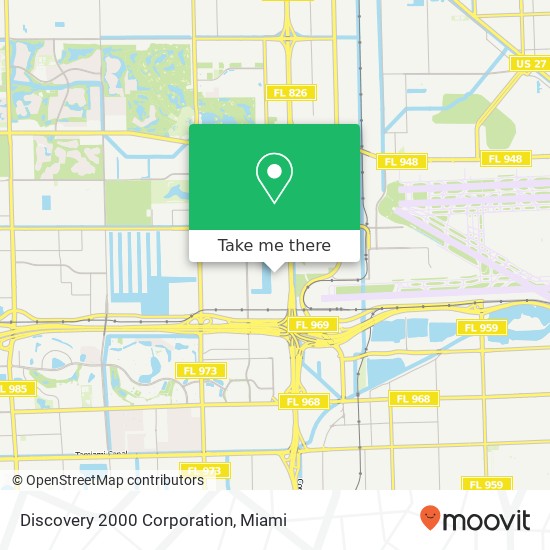 Discovery 2000 Corporation map