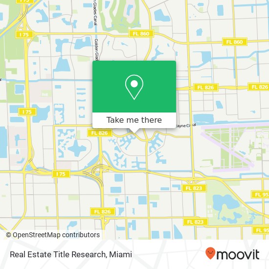 Real Estate Title Research map