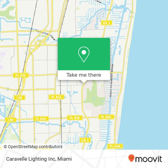 Mapa de Caravelle Lighting Inc