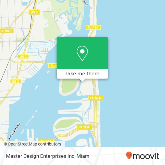 Master Design Enterprises Inc map