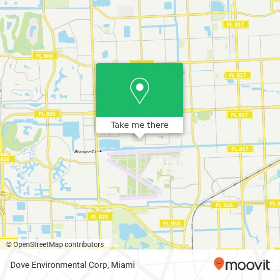 Mapa de Dove Environmental Corp