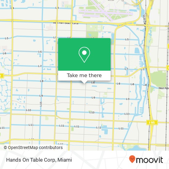 Mapa de Hands On Table Corp
