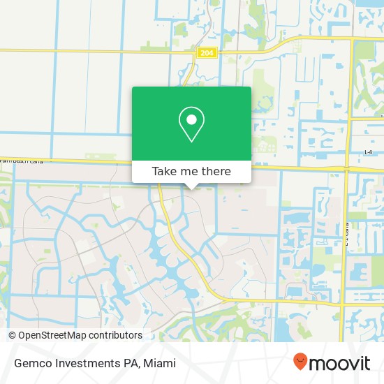 Gemco Investments PA map