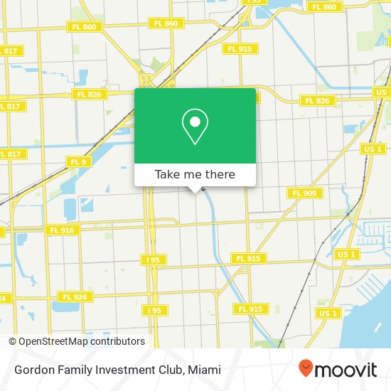 Mapa de Gordon Family Investment Club
