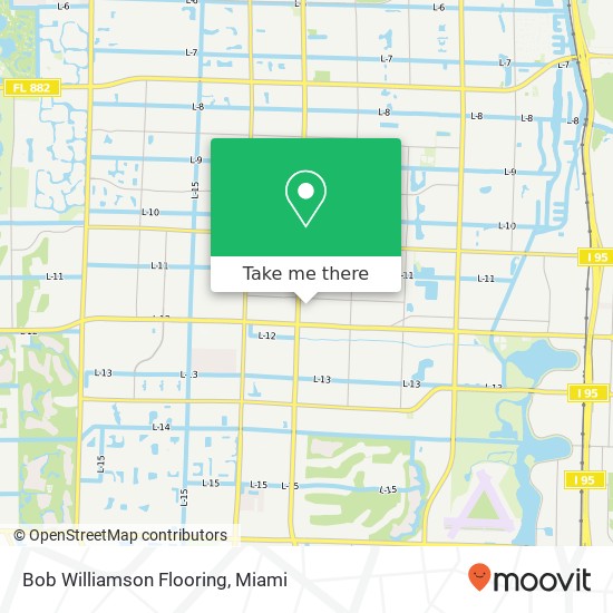 Mapa de Bob Williamson Flooring