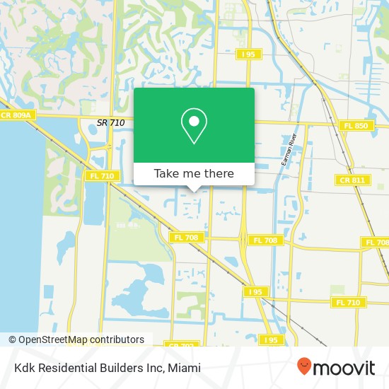 Kdk Residential Builders Inc map