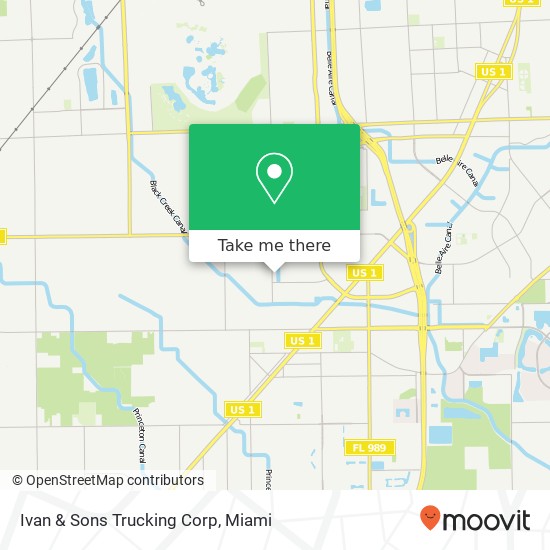 Ivan & Sons Trucking Corp map