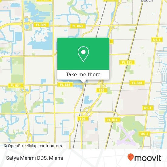 Satya Mehmi DDS map