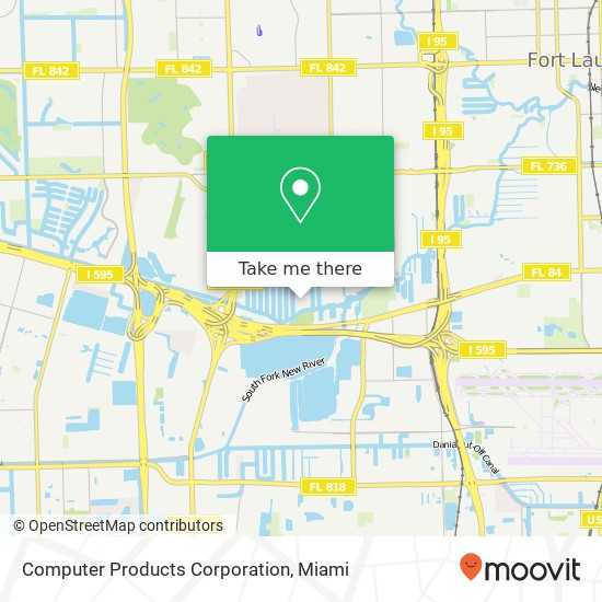 Computer Products Corporation map