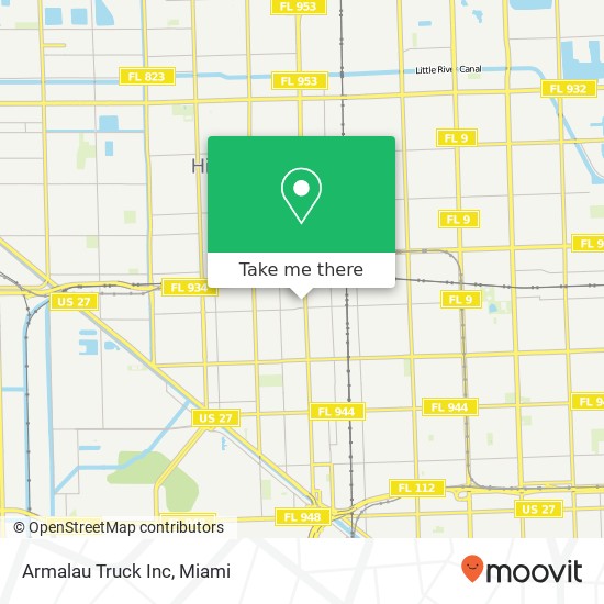 Mapa de Armalau Truck Inc