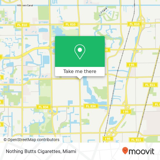 Nothing Butts Cigarettes map