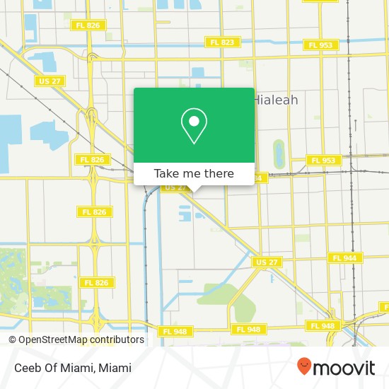 Mapa de Ceeb Of Miami