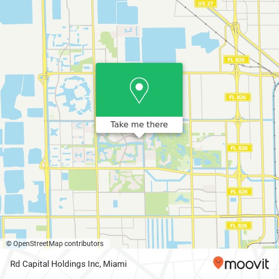 Rd Capital Holdings Inc map