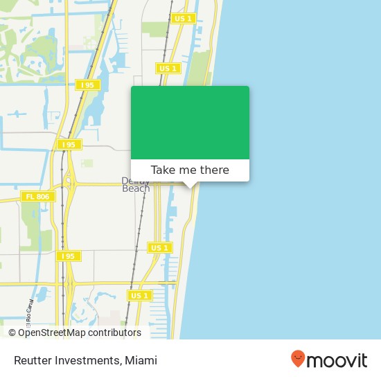 Reutter Investments map