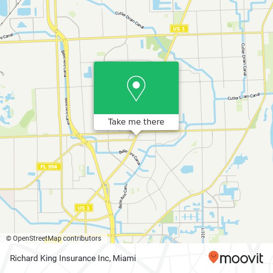 Mapa de Richard King Insurance Inc