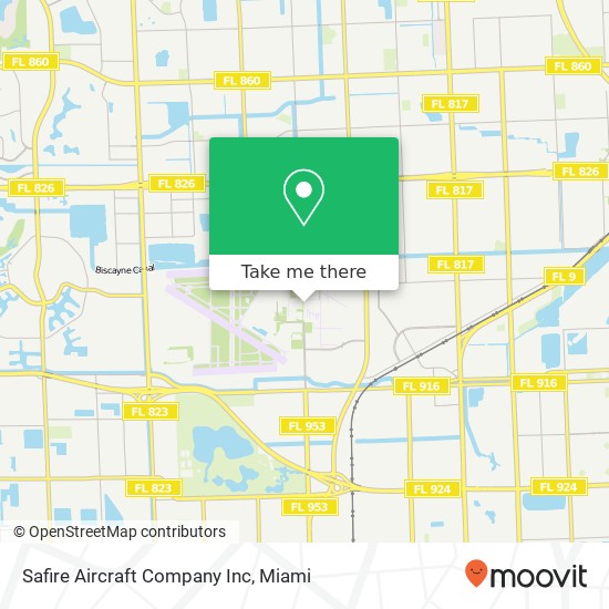 Safire Aircraft Company Inc map