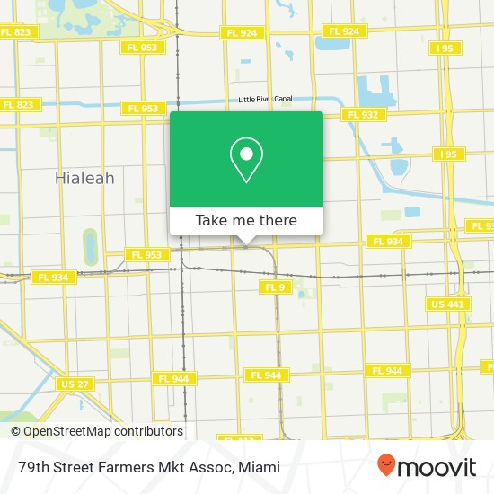 79th Street Farmers Mkt Assoc map