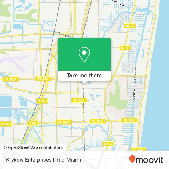 Krykow Enterprises II Inc map