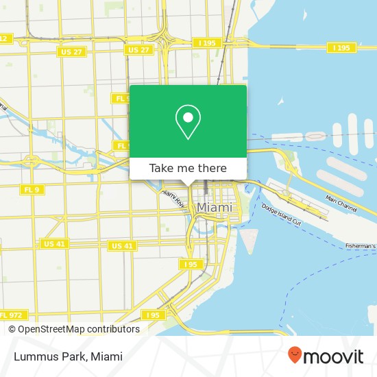 Mapa de Lummus Park