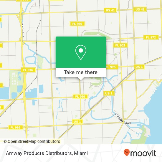 Amway Products Distributors map