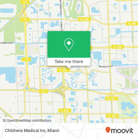 Mapa de Childrens Medical Inc