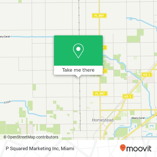 P Squared Marketing Inc map